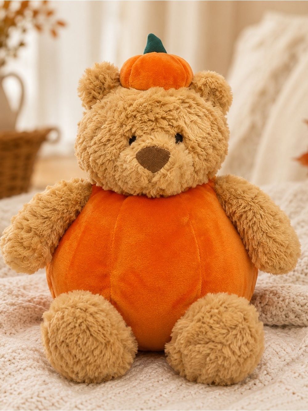Jellycat Bartholomew Bear Pumpkin BAR2PLUM 36cm Halloween Plush